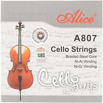 Obrázok Alice A807 Concert Cello String Set