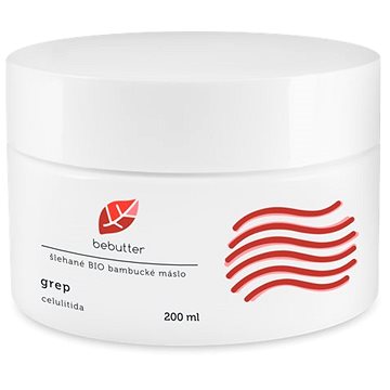 Obrázok Bebutter šl.BIO bambucké maslo Grep krémový telový balzam, celulitída, 200 ml