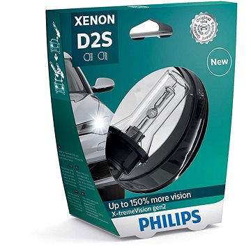 Obrázok Žiarovka xenónová Philips Xenon X-tremeVision D2S Gen2 85122XV2S1, D2S, 35 W, 1 ks