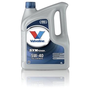 Obrázok Valvoline SYNPOWER 5W-40, 4 l (5W40SYN4VLN)