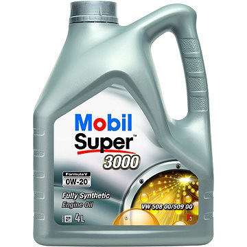 Obrázok Mobil Super 3000 Formula V 0W-20 4l (155856)