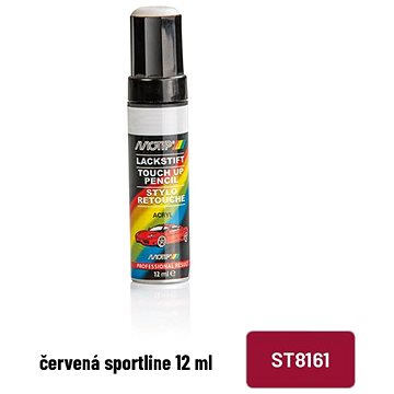 Obrázok Opravná tužka na lak - červená sport line (12ml) MOTIP