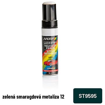 Obrázok MoTip  MOTIP Autosprej - opravné pero metalické - zelená smaragdová - 12 ml