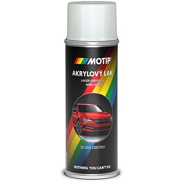 Obrázok Akrylový autolak - biela alpin (150ml) MOTIP