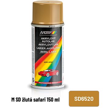 Obrázok MoTip  MOTIP Autosprej - farba v spreji - žltá safari - 150 ml