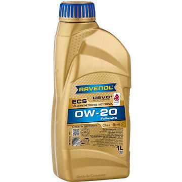 Obrázok Motorový olej RAVENOL RAVENOL ECS SAE 0W-20 1111102-001-01-999