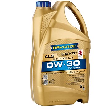 Obrázok RAVENOL Arctic Low SAPS ALS SAE 0W-30; 5 L (4014835797758)