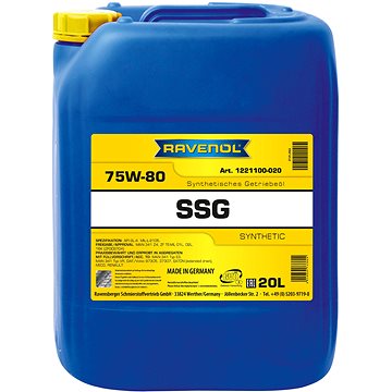 Obrázok RAVENOL SSG Spec Synt LKW Getriebeöl 75W-80; 20 L (4014835733824)