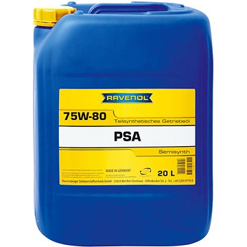 Obrázok RAVENOL Getriebeoel PSA SAE 75W-80; 20 L (4014835734128)