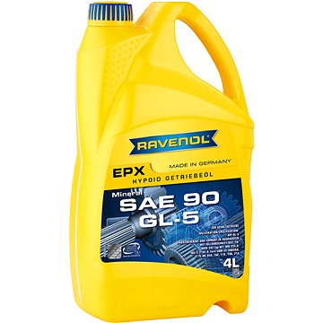 Obrázok Olej do manuálnej prevodovky RAVENOL RAVENOL Getriebe�l EPX SAE 90 1223202-004-01-999