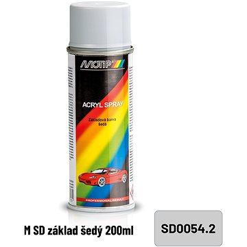 Obrázok Základná farba - sivá SD0054 Motip (200ml)