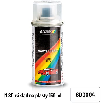 Obrázok MoTip  MOTIP Autosprej - Základ na plasty - bezfarebný - 150 ml