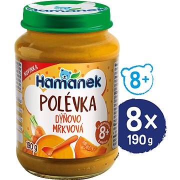 Obrázok HAMÁNEK Polievka Tekvicové mrkvová 190 g