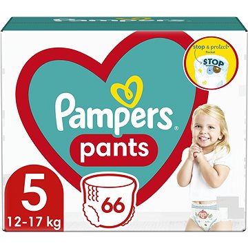 Obrázok PAMPERS Pants veľ. 5, Gaint Pack 66 ks (8006540068496)