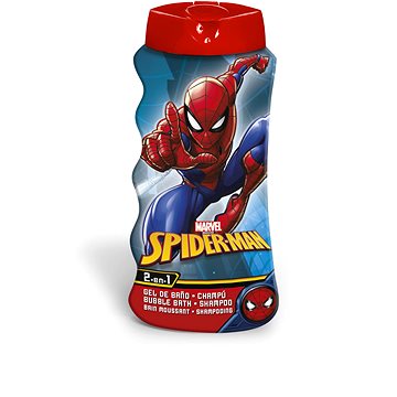 Obrázok LORENAY Spiderman Detský šampón a pena do kúpeľa, 475 ml (8412428025237)