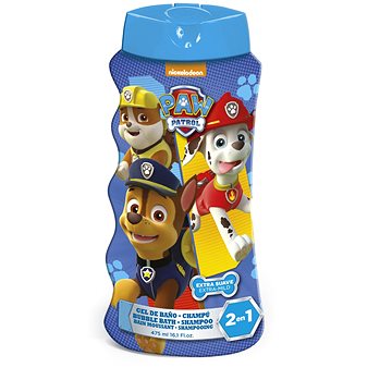 Obrázok LORENAY Paw Patrol Detský šampón a pena do kúpeľa 475 ml (8412428011117)