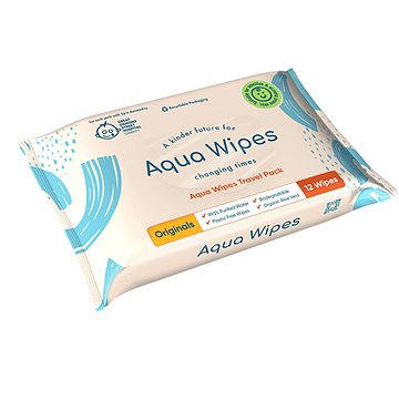 Obrázok AQUA WIPES EKO Obrúsky detské vlhčené, 12ks