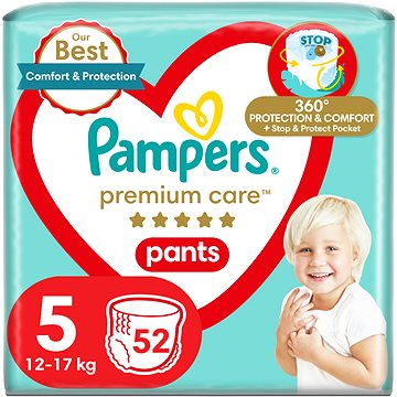 Obrázok PAMPERS Premium Care Pants veľ. 5 (52 ks) (8001090760036)