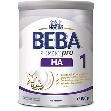 Obrázok BEBA EXPERTpro HA 1, mliečna dojčenská výživa 800 g