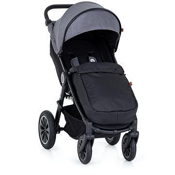 Obrázok PETITE&MARS Kočík Street+ Air Black Ultimate Grey Complete