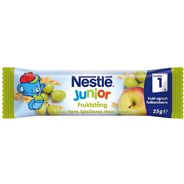 Obrázok NESTLÉ Ovocno-obilná tyčinka hrozno, banán, jablko, 25 g