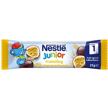 Obrázok NESTLÉ Ovocno-obilná tyčinka, hrozno, banán, jablko, marakuja, 25 g