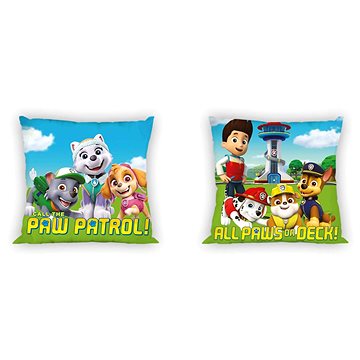 Obrázok Obojstranná obliečka na vankúš PAW Patrol - Tlapková patrola 01 40x40 cm 100% bavlna Faro