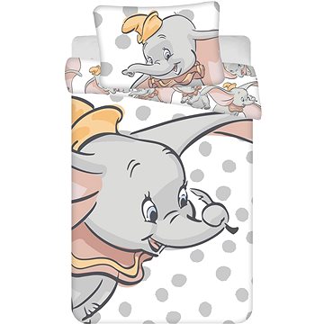 Obrázok Jerry Fabrics Dumbo Dots baby 100 × 135 cm (4250282959664)