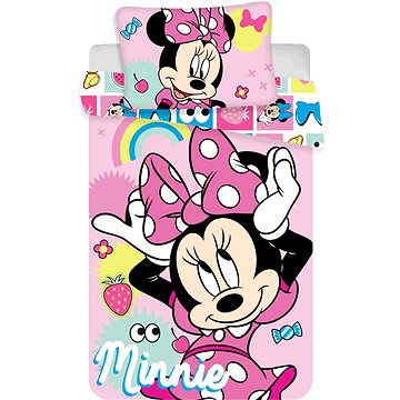 Obrázok Jerry Fabrics Minnie Pink 100 × 135 cm (4250282959695)