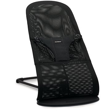 Obrázok Babybjörn Bliss Black Mesh, čierna konštrukcia (7317680062253)