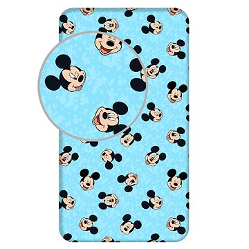 Obrázok Detské prestieradlo Mickey Mouse 04 90x200 cm 100% bavlna Jerry Fabrics