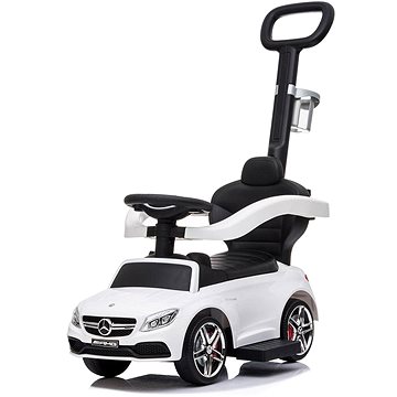 Obrázok BABY MIX Detské odrážadlo s vodiacou tyčou Mercedes Benz AMG C63 Coupe Baby Mix biele