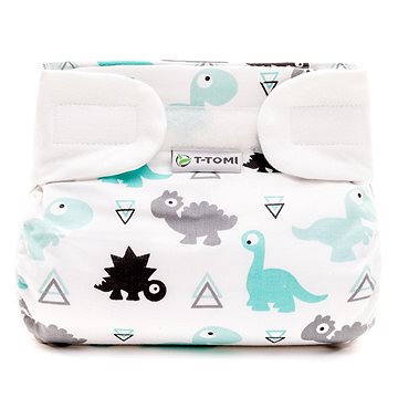 Obrázok T-TOMI Abdukčné nohavičky - suchý zips, dinos 3-6 kg