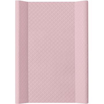 Obrázok CEBA Podložka prebaľovacia 2-hranná s pevnou doskou (50x80) Comfort Caro Pink