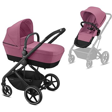 Obrázok CYBEX Balios S 2in1 BLK Magnolia Pink (4058511892412)