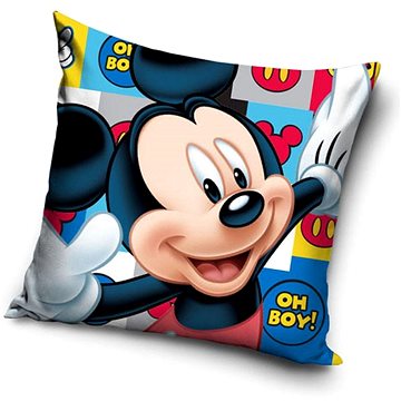 Obrázok CARBOTEX povlak na vankúšik Mickey Mouse Oh Boy 40 × 40 cm (5902689460838)