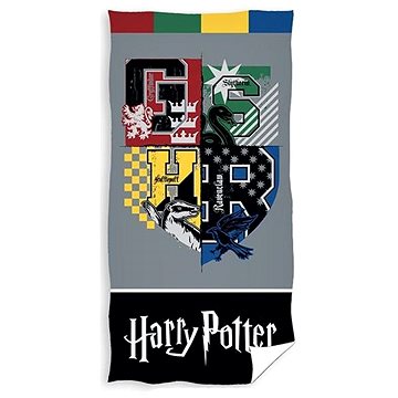 Obrázok CARBOTEX -  CARBOTEX Bavlnená osuška 70/140cm HARRY POTTER, HP183026