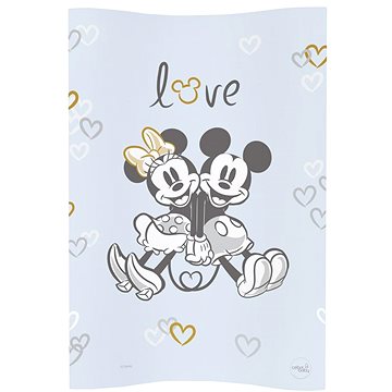 Obrázok CEBA Podložka prebaľovacia mäkká COSY 50x70 Disney Minnie&Mickey Blue