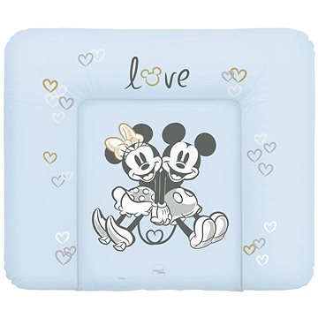 Obrázok CEBA Podložka prebaľovacia mäkká na komodu 85x72 Disney Minnie & Mickey Blue