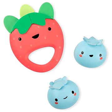 Obrázok SKIP HOP Hrkálka Farmstand Berry Cute Band set 3 ks, 3m+