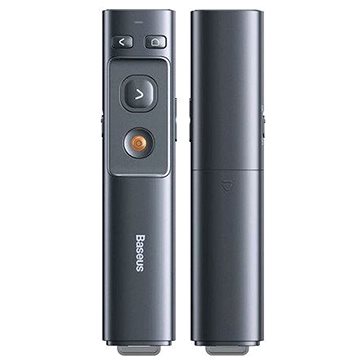 Obrázok Baseus Orange Dot Wireless Presenter + battery (ACFYB-0G)