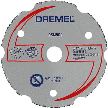 Obrázok Dremel DSM500 77mm viacúčelový karbidový kotúč 2615S500JA