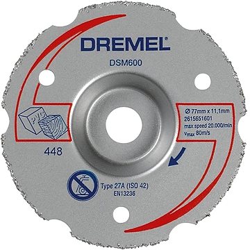 Obrázok Dremel | DREMEL® Univerzálny karbidový zarovnávací rezací kotúč (DSM600)