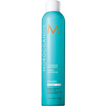 MOROCCANOIL Finish Luminous Hairspray Medium vyživující lak na vlasy pro střední fixaci 330 ml