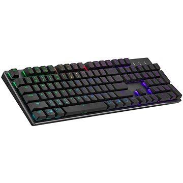 Obrázok Cooler Master SK653,  TTC Low RED Switch, černá - US INTL (SK-653-GKTR1-US)