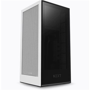 Obrázok NZXT case H1 / mini ITX / 140 mm AIO chladič / 650W SFX-L 80Plus Gold modulární zdroj/riser card/USB-C/bílá, CA-H16WR-W1-EU