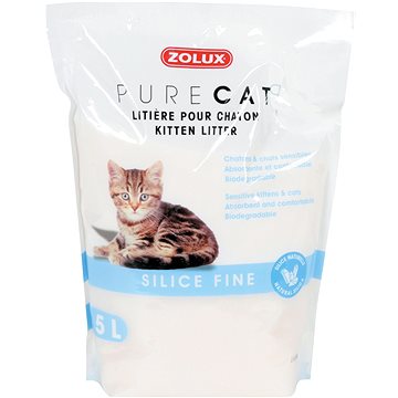 Obrázok Podestýlka PURECAT silica kitten 5l Zolux