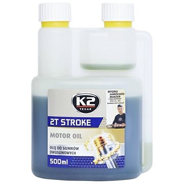 Obrázok Olej - zelený K2 TEXAR 2T STROKE (500ml)