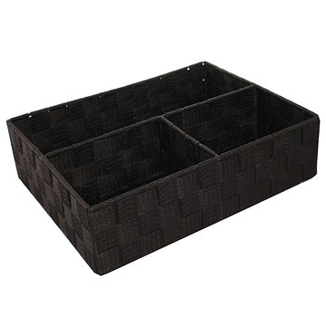 Obrázok Compactor Organizér na bielizeň a doplnky TEX 32 x 25 x 8 cm, hnedá