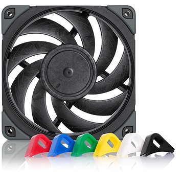 Obrázok NOCTUA ventilátor NF-A12x25-PWM chromax.black.swap, 120mm, NF-A12x25-PWM-CH.BK